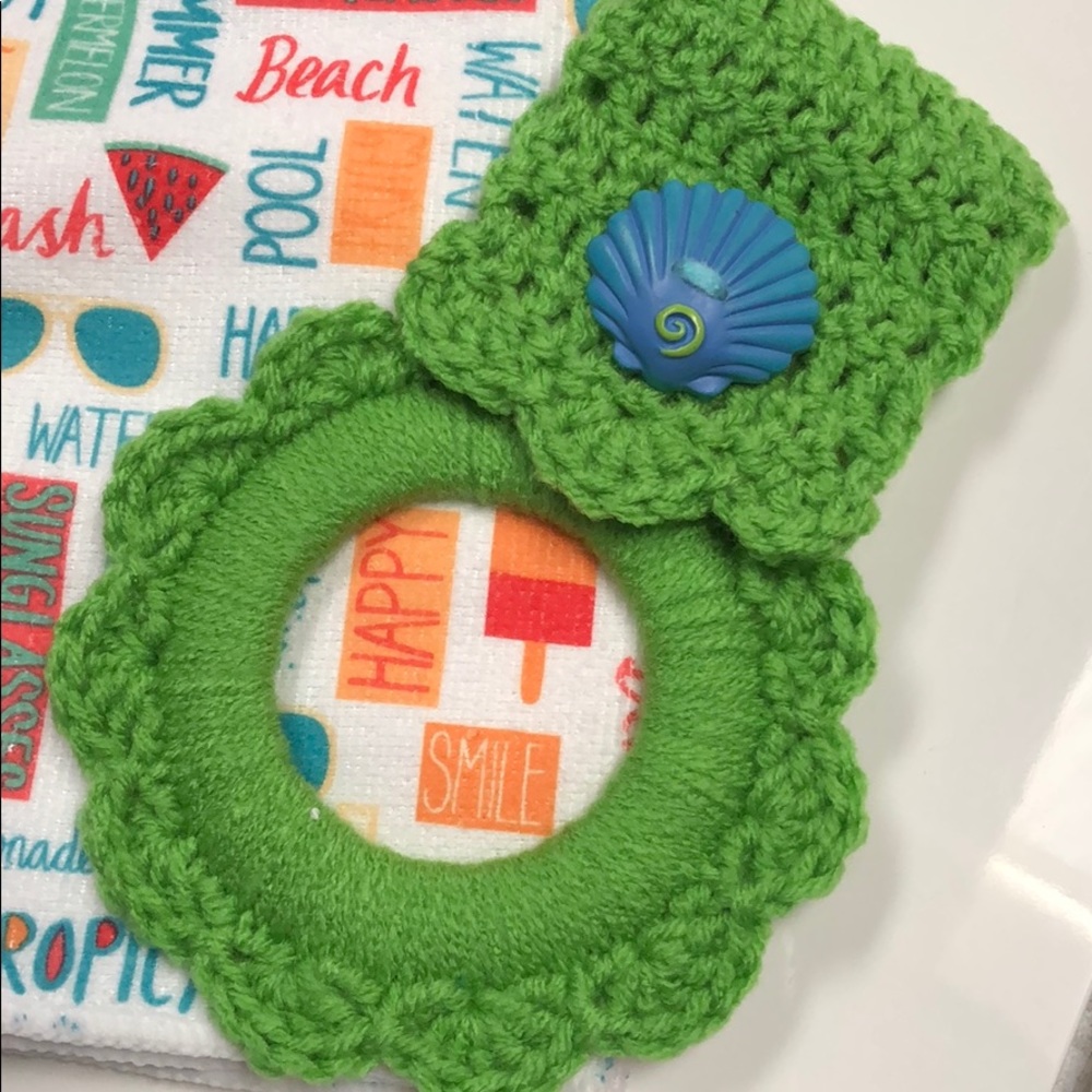 kitchen towel hanger & microfiber summer towel
